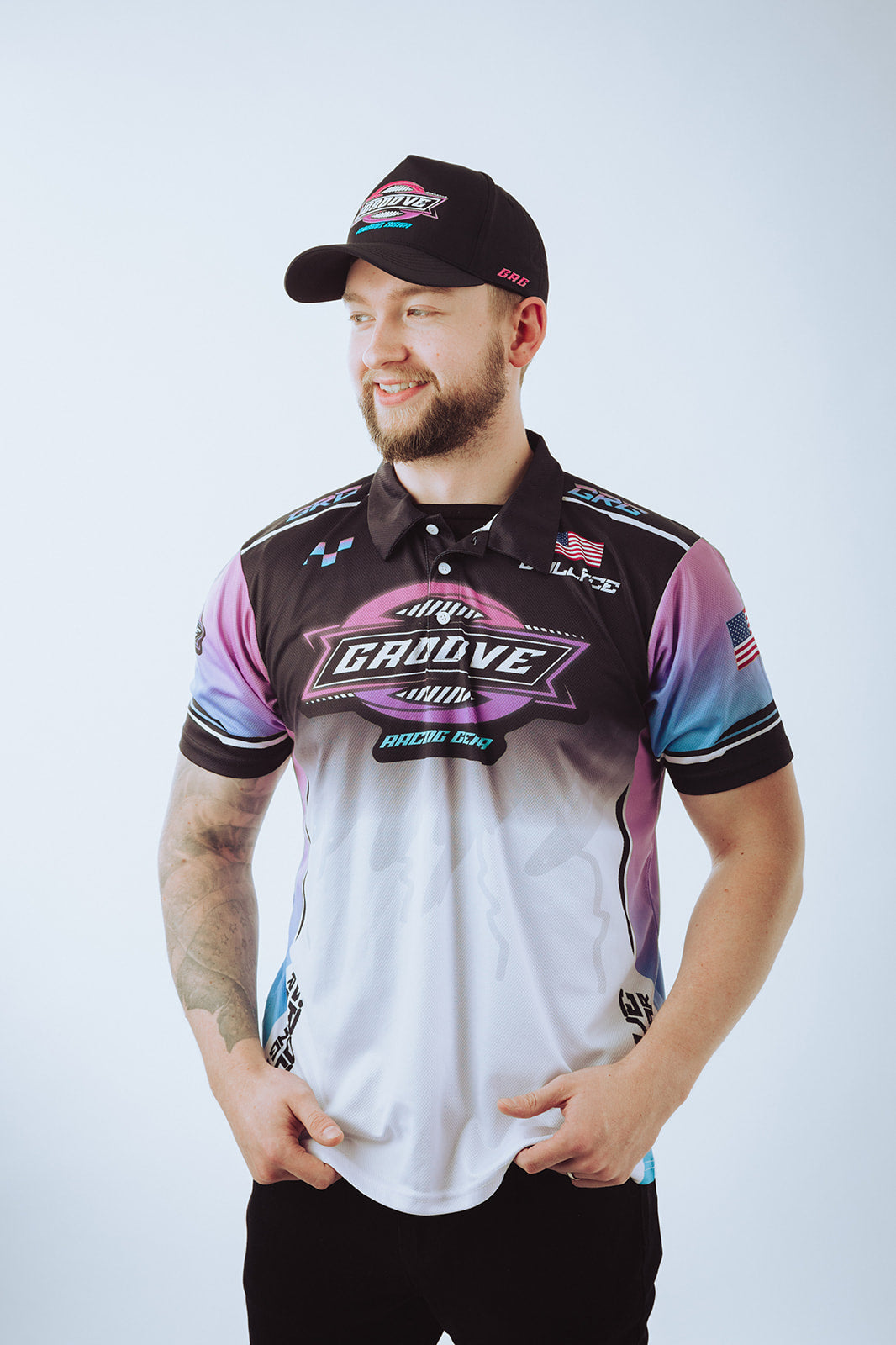 Custom Sublimated Polo Shirt