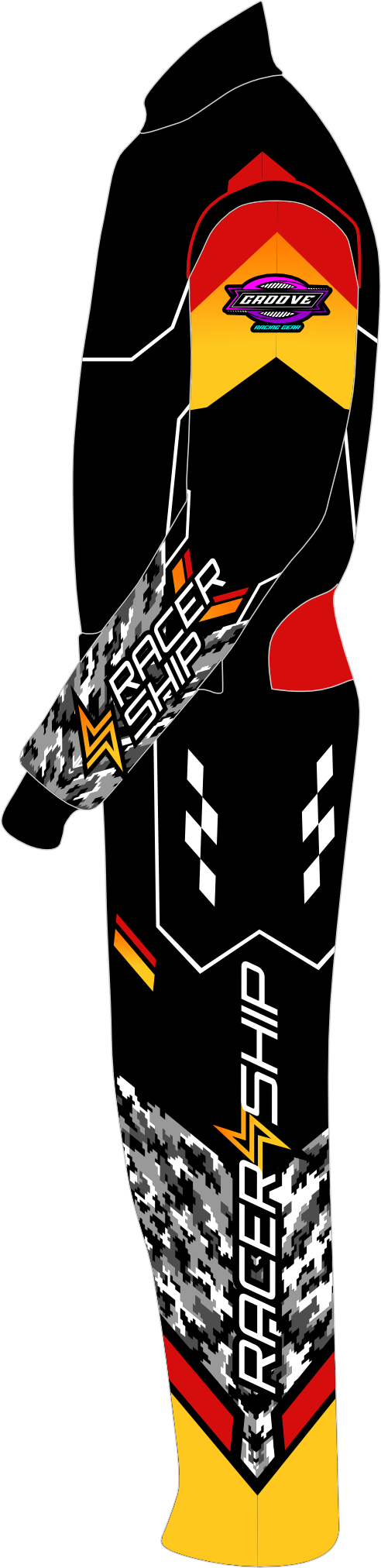 Groove Lab Sublimated Nomex Racing Suit - Youth