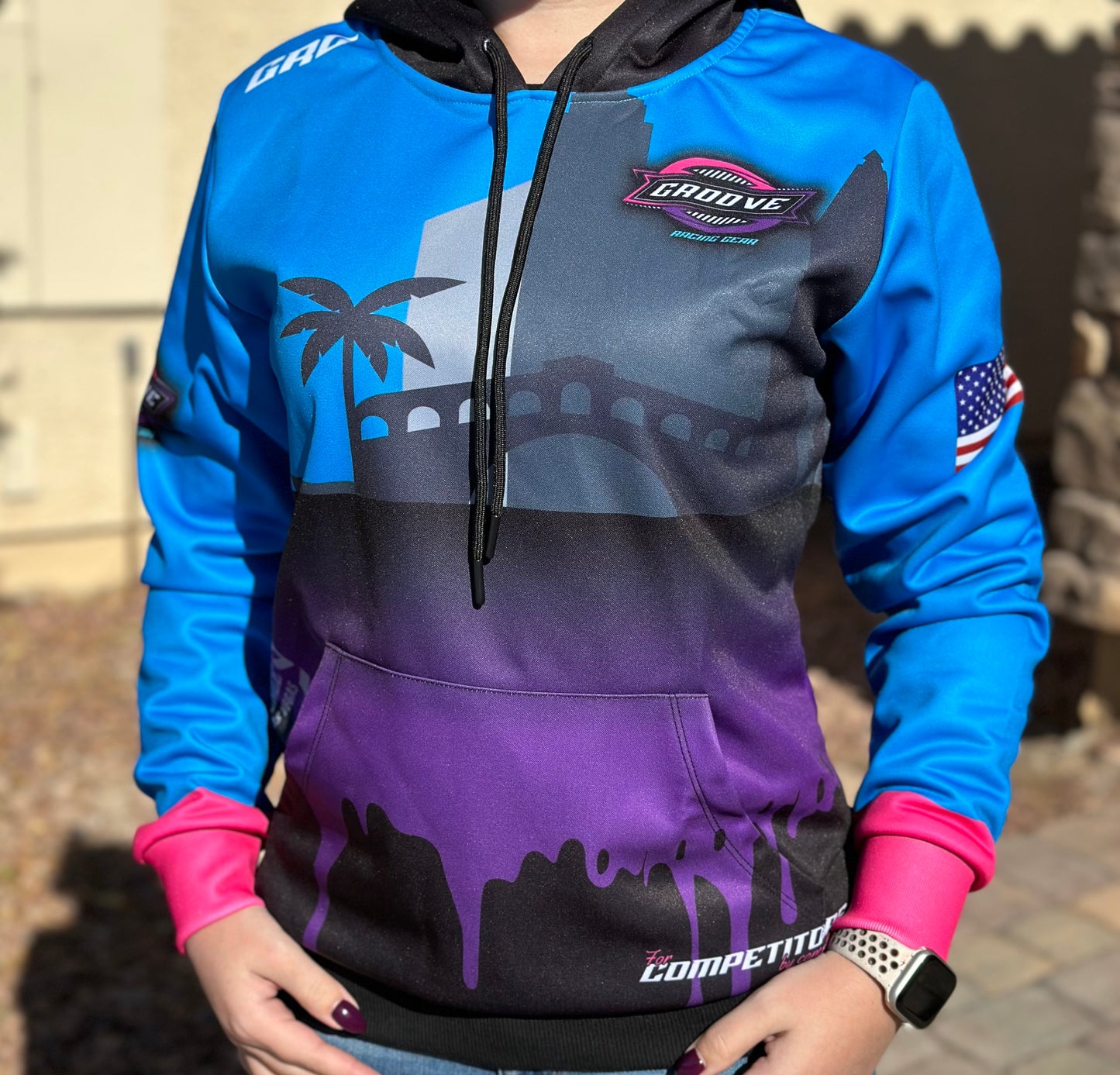 Sublimated Crew Hoodie