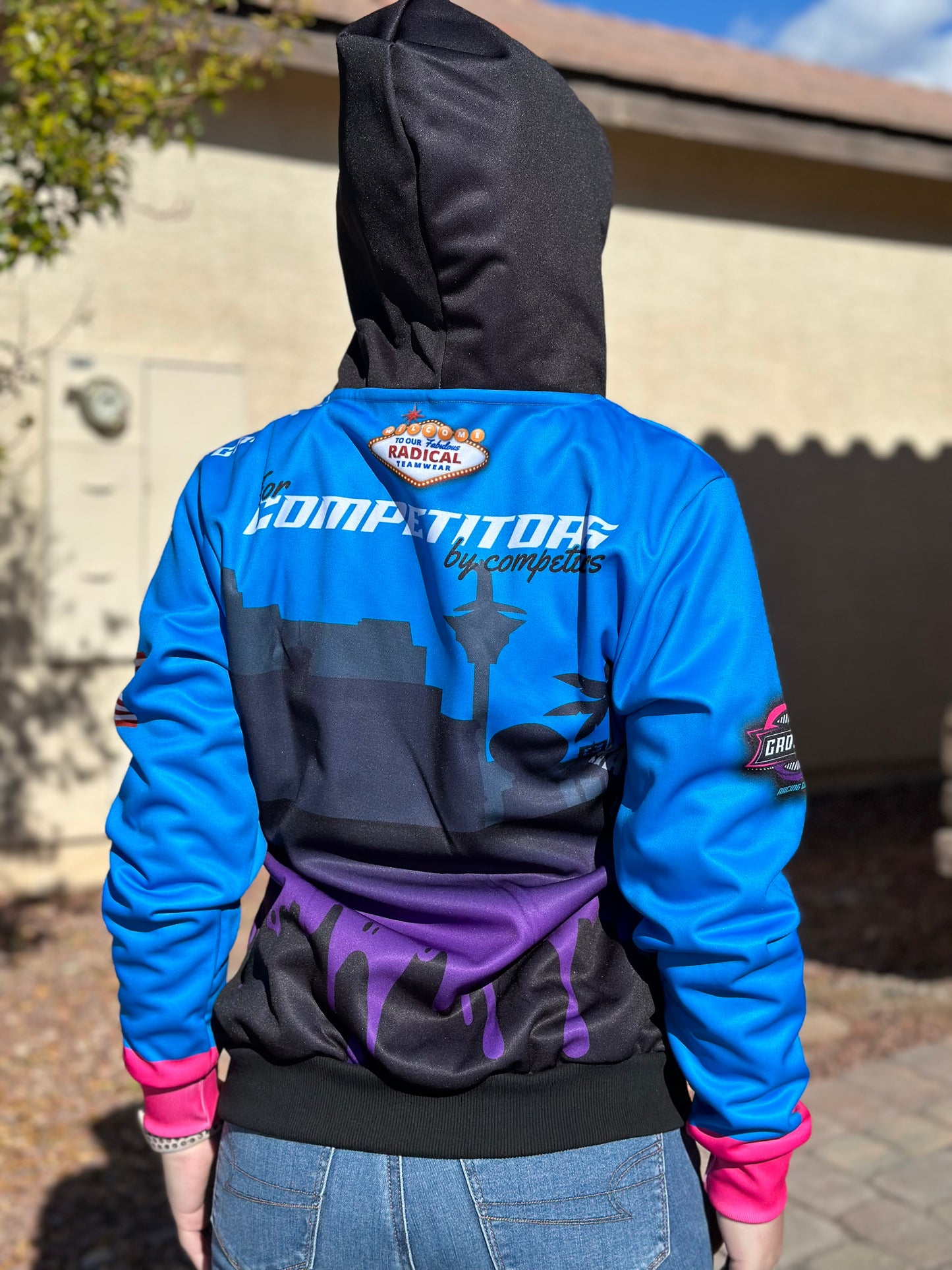 Sublimated Crew Hoodie