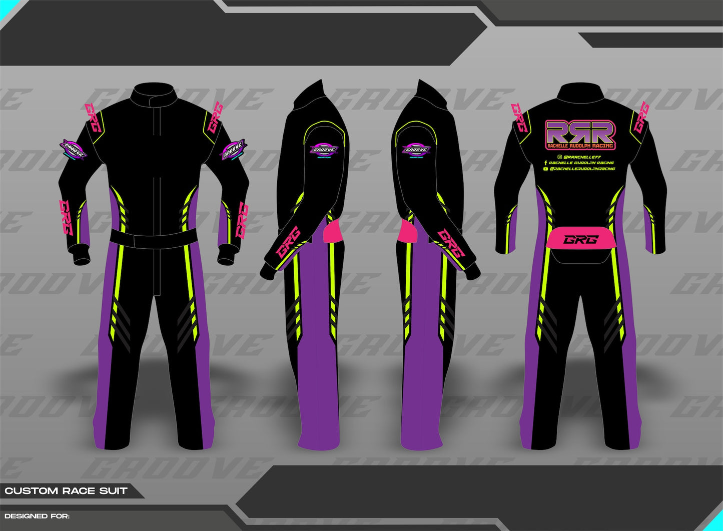 Premium SFI 3.2/3 Double-Layer FR Cotton Youth Racing Suit