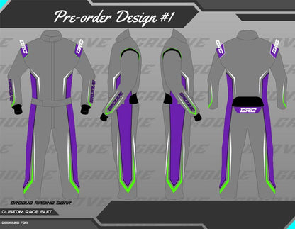 Pre-Order SFI-3 Youth FR Fabric Suit