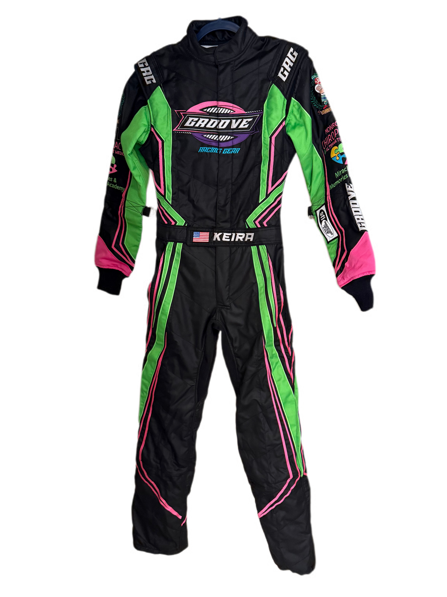 Premium SFI 3.2/5 Double-Layer Nomex Youth Racing Suit (Under 100 lbs)