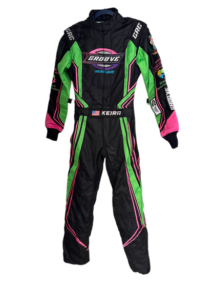 Premium SFI 3.2/5 Double-Layer Nomex Youth Racing Suit (Under 100 lbs)