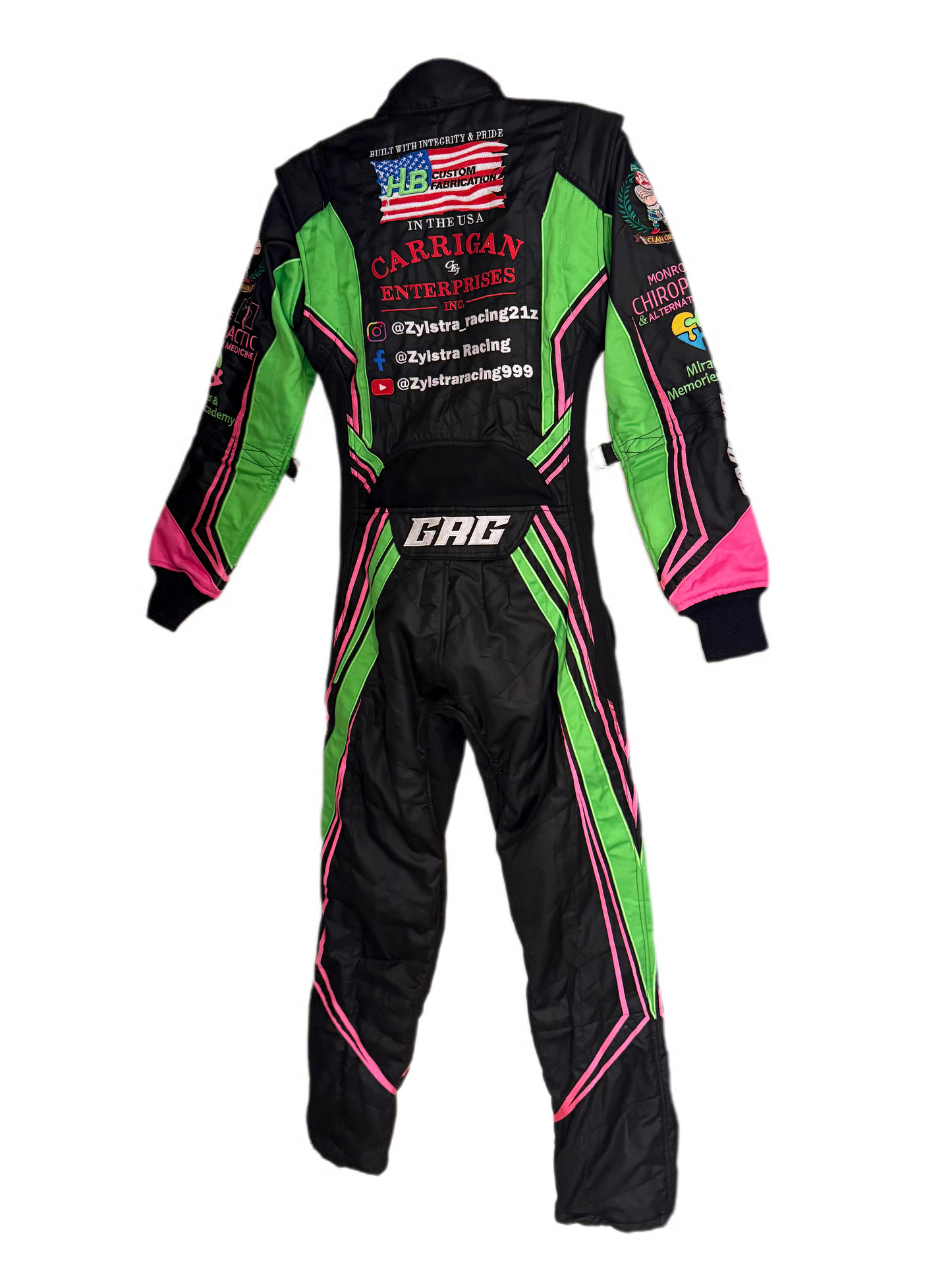 Premium SFI 3.2/5 Double-Layer Nomex Youth Racing Suit (Under 100 lbs)