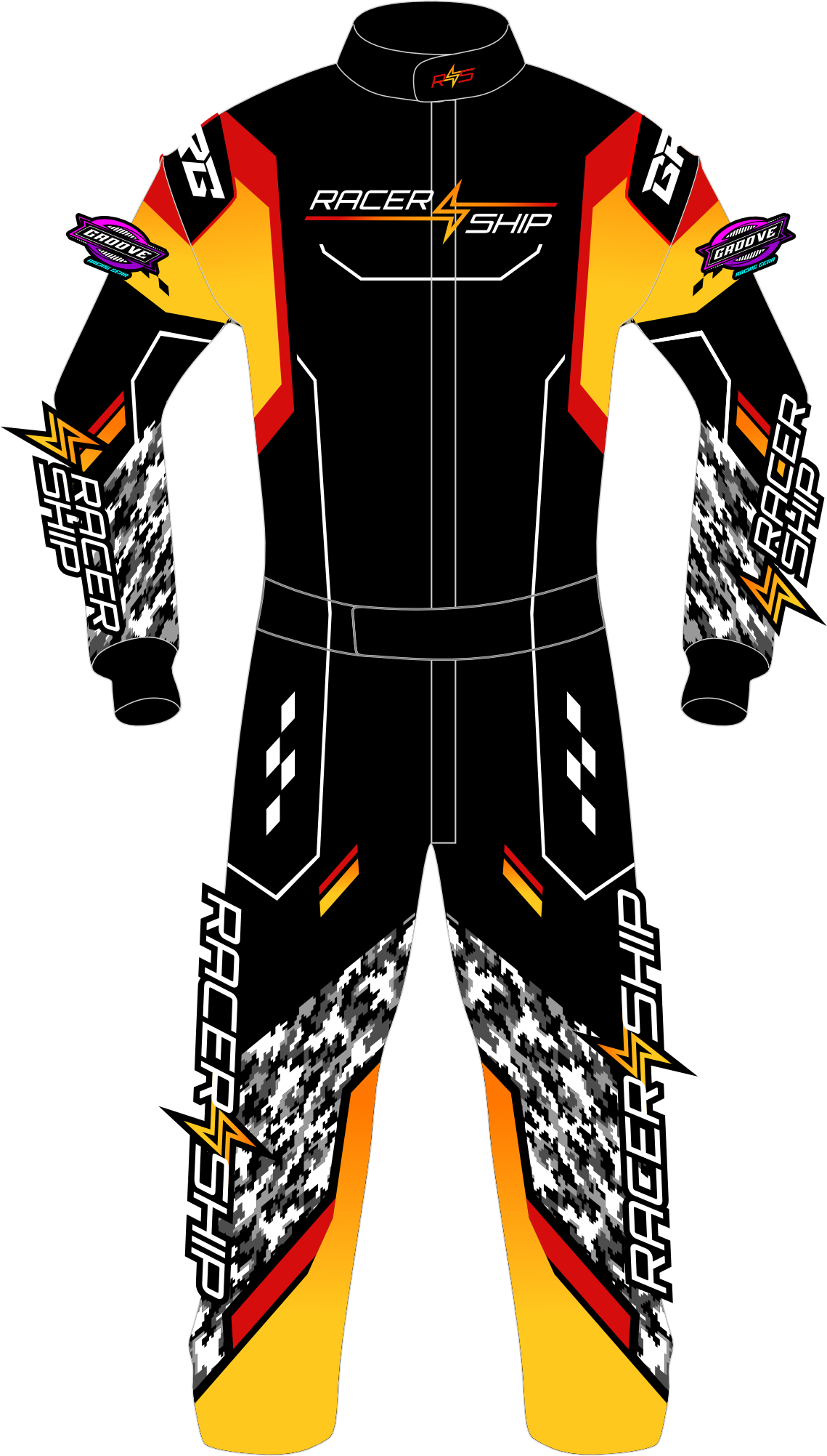 Groove Lab Sublimated Nomex Racing Suit - Youth