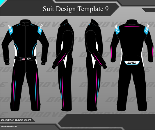 Premium SFI 3.2/5 Double-Layer Nomex Youth Racing Suit (Under 100 lbs)