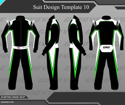 Premium SFI 3.2/3 Double-Layer FR Cotton Youth Racing Suit