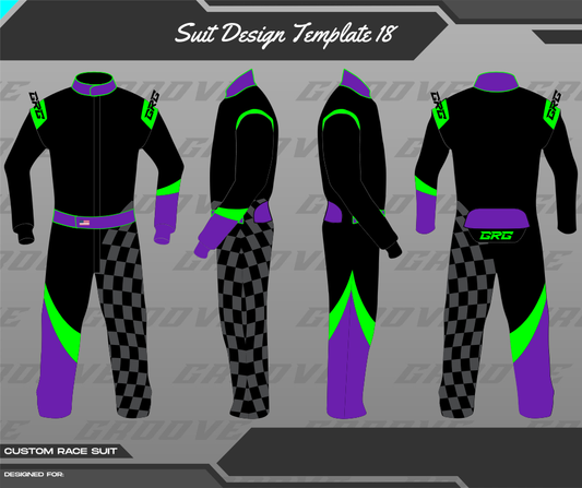 Ultra Shiny Nomex Racing Suit